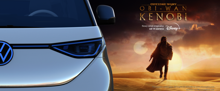 Z okazji premiery elektrycznego modelu ID. Buzz Volkswagen łączy siły z serialem „Obi-Wan Kenobi”